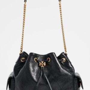 Charlie Quilted Drawstring Shoulder Bag