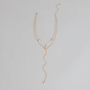 Windsor Charmed To Layer Rhinestone Necklace