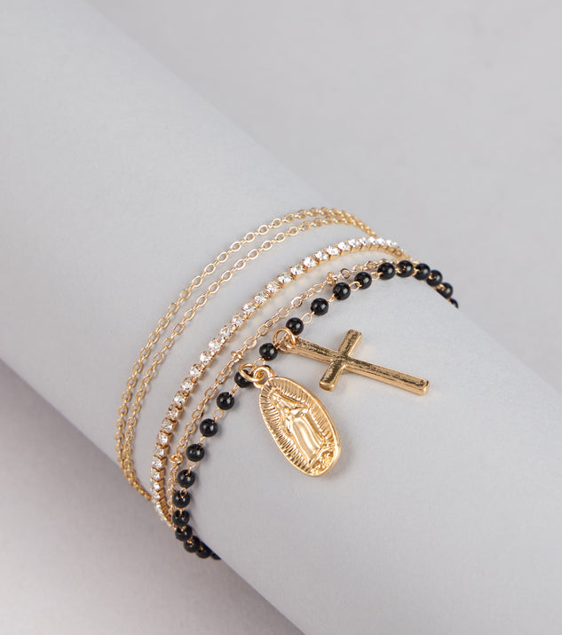 Windsor Charmed Up Layered Bracelet Set