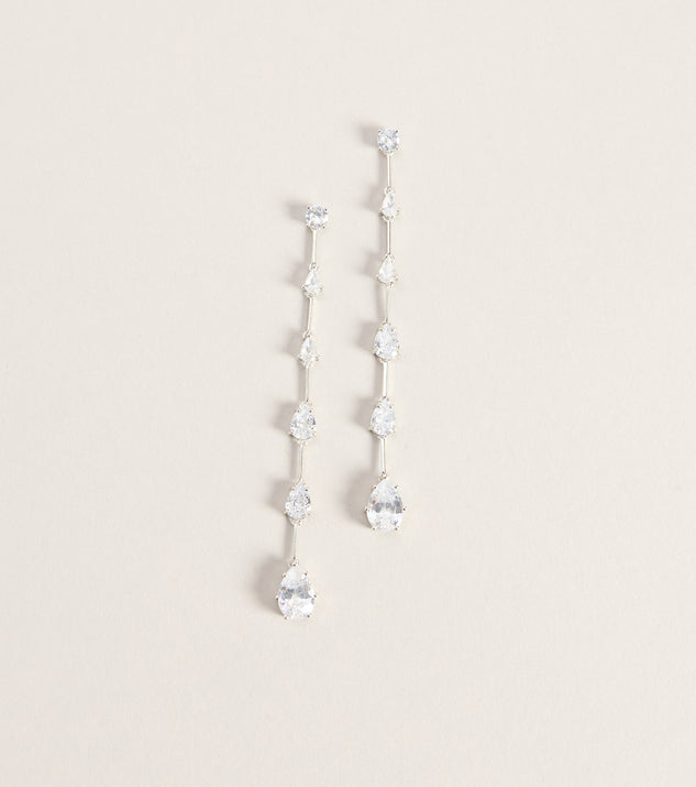 Windsor Chasing Sparkle Linear Earrings