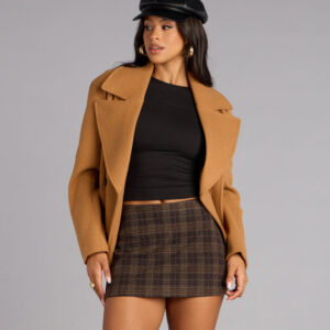 Windsor Checkmate Plaid Mini Skort Checkmate Plaid Mini Skort
