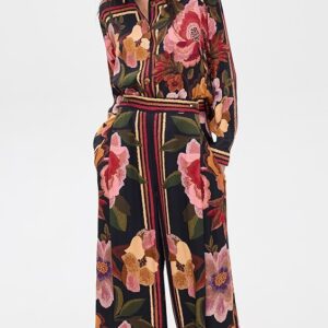 Chenille Flowers Pants