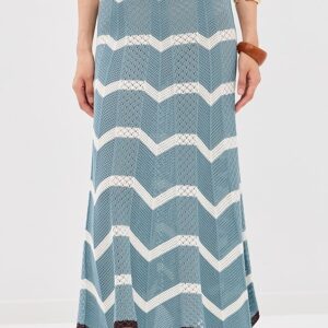 La DoubleJ Chevron Skirt