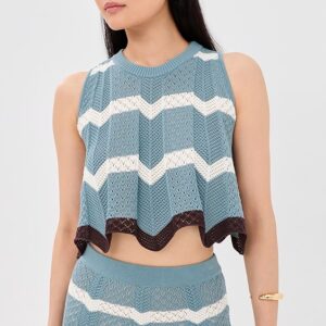 La DoubleJ Chevron Top