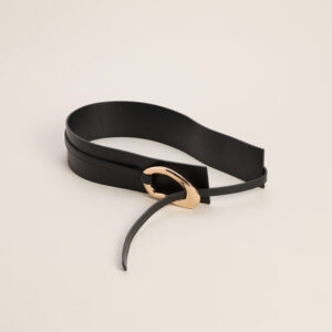 Chic Definition Double-Strap Faux Leather Belt