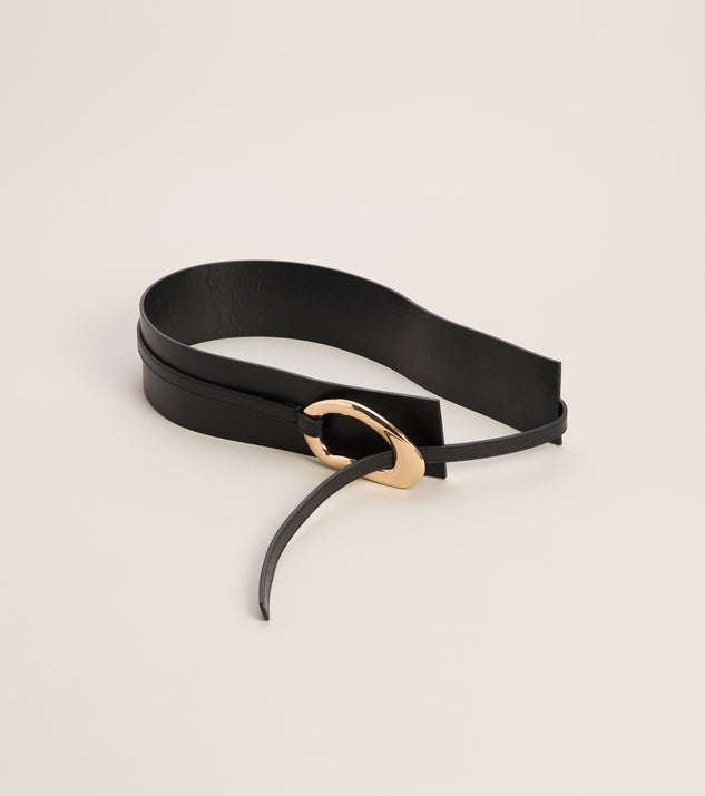 Windsor Chic Definition Double-Strap Faux Leather Belt