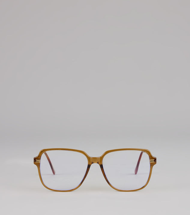Windsor Chic Look Oversized Blue Light Glasses