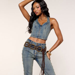 Windsor Circle String Fringe Belt Circle String Fringe Belt