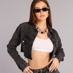 Windsor City Cool Cropped Denim Jacket City Cool Cropped Denim Jacket
