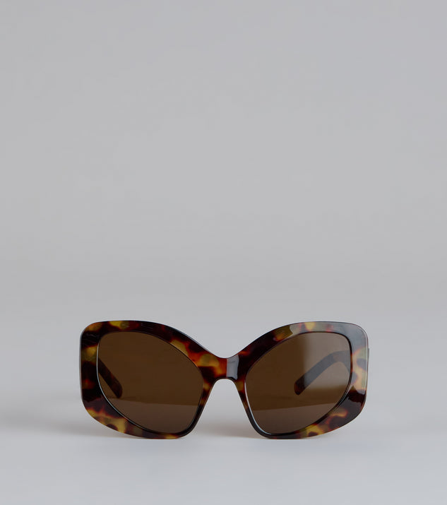 Windsor City Walk Tortoise Oversized Sunglasses
