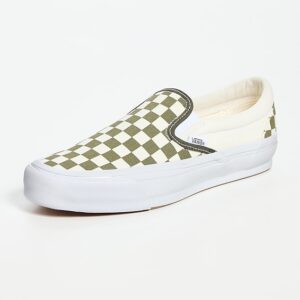 Classic Checkerboard Slip On Sneakers