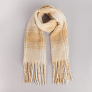 Windsor Classic Cozy Vibes Plaid Fringe Scarf Classic Cozy Vibes Plaid Fringe Scarf