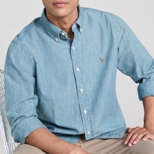 Classic Fit Chambray Shirt