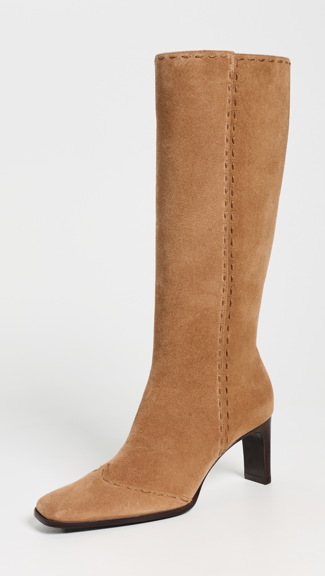 Reformation Claudette Suede Knee Boots