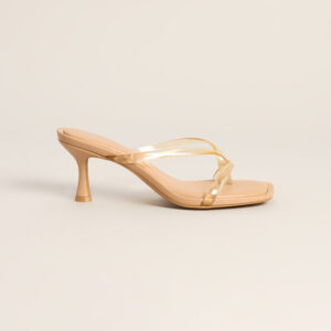 Windsor Clear Choice Jelly Thong Strap Kitten Heels Clear Choice Jelly Thong Strap Kitten Heels
