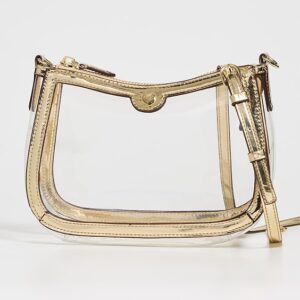 Stoney Clover Lane Clear Curved East West Crossbody Bag Clear Curved East West Crossbody Bag