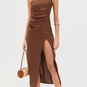 Reformation Clemente Linen Dress