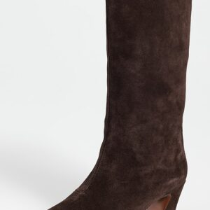 Cleo Kicked Heel Calf Boots
