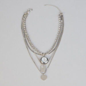 Windsor Clocked In Chic Layered Necklace