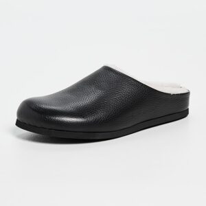 Common Projects Clogs In Leather with Shearling