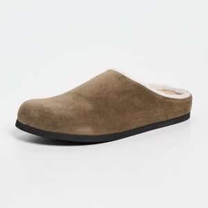 Common Projects Clogs In Suede with Shearling