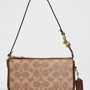 Coated Canvas Signature Plaza Bag 18