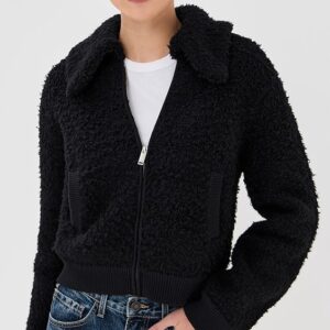 Sablyn Cody Collared Sherpa Zip Up Jacket