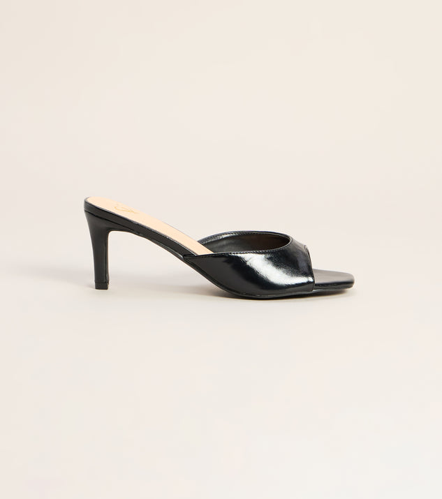 Windsor Coffee To Cocktails Peep Toe Mules