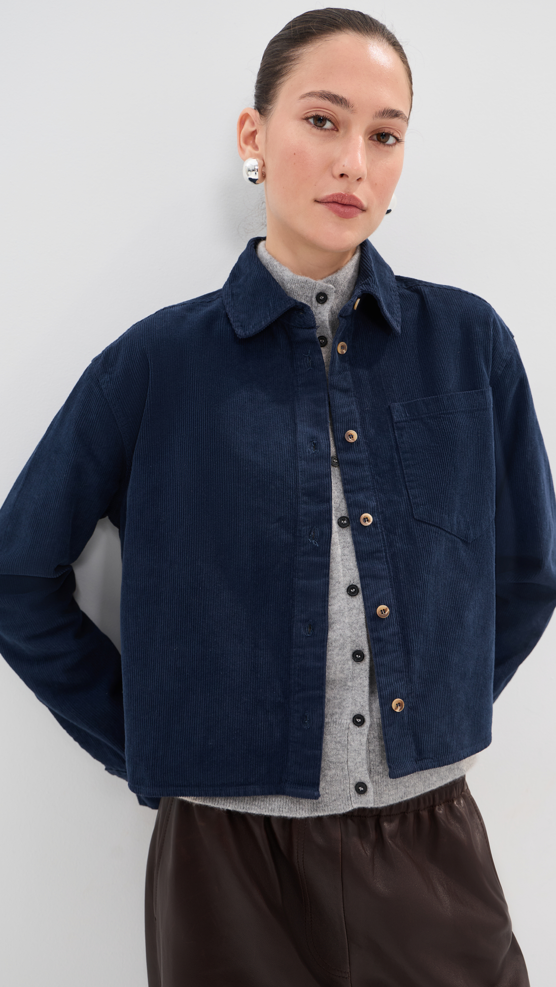 LE BOP Collins Corduroy Button Down