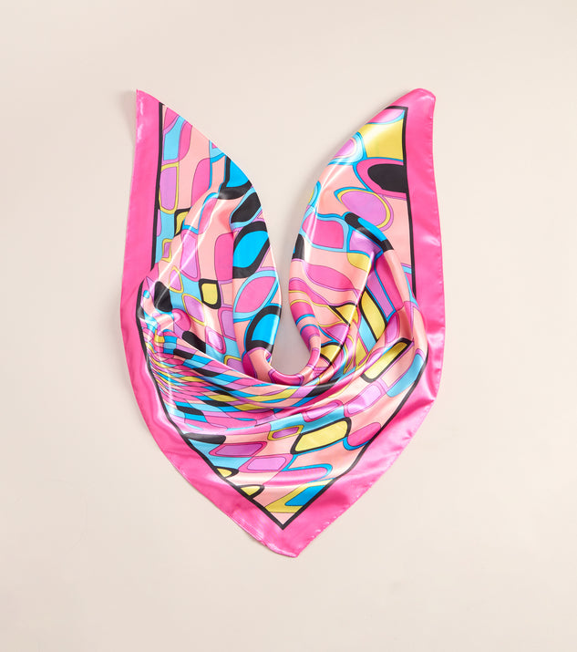 Windsor Color Outside The Lines Satin Scarf