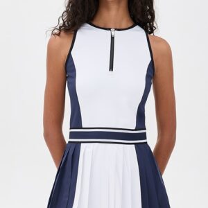 Colorblock Leo Dress