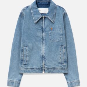 Ami Contrasted Ami de Coeur Zipped Jacket Contrasted Ami de Coeur Zipped Jacket