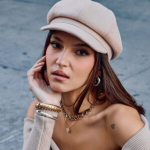 Cool Girl Classic Faux Wool Cabby Hat