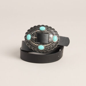 Windsor Cool Girl Classic Stone Buckle Belt