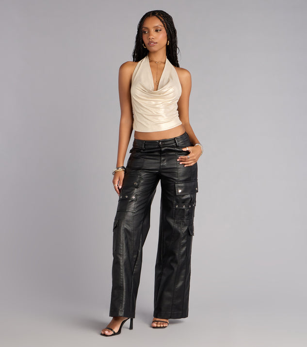 Windsor Cool Intentions Mid Rise Cargo Pants