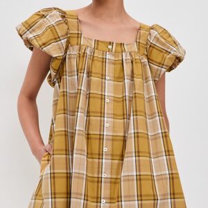 Sea Copeland Plaid Mini Dress