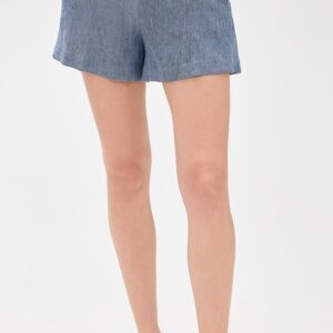 Theory Cotton Blend Shorts