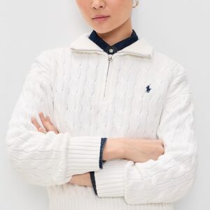 Cotton Long Sleeve Pullover Sweater