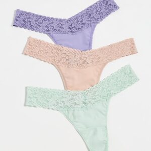 Hanky Panky Cotton Original Rise Thong 3 Pack