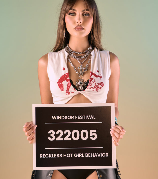 Windsor Country On Repeat Graphic Tank Top