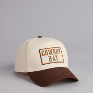 Windsor Cowboy Hat Two-Tone Baseball Cap Cowboy Hat Two-Tone Baseball Cap