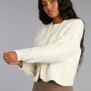 Windsor Cozy Up Cable Knit Cardigan Cozy Up Cable Knit Cardigan