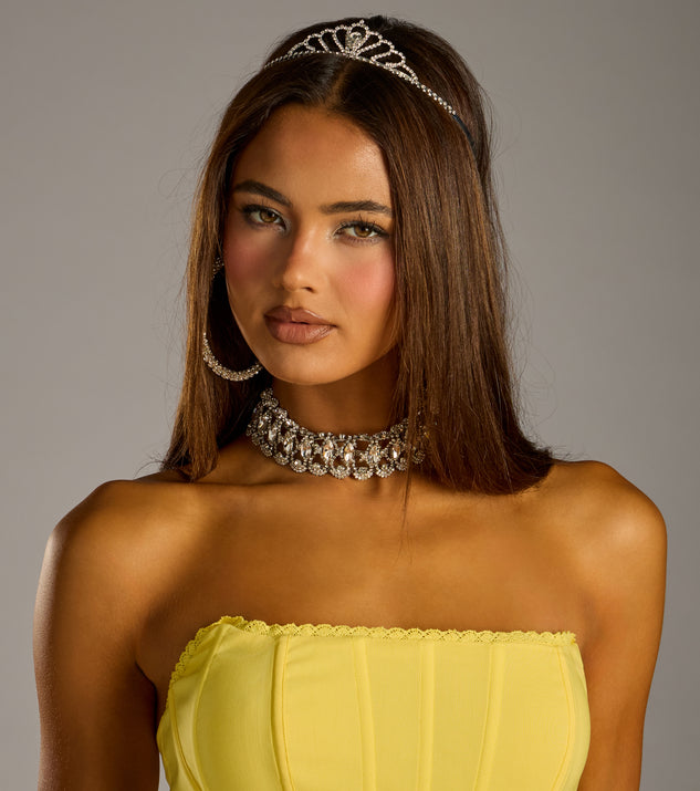 Windsor Crowned In Shine Rhinestone Tiara