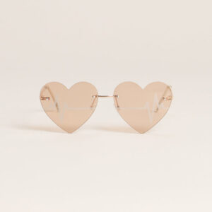 Windsor Crush Mode Heart Sunglasses
