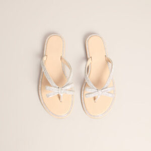 Windsor Cute Shine Sparkle Bow Sandals
