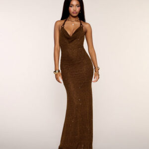 Dahlia Sequin Knit Mermaid Dress