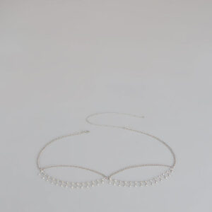 Dainty Drama Rhinestone Belly Chain
