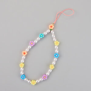 Windsor Daisy Dreams Pearl Wristlet Keychain Daisy Dreams Pearl Wristlet Keychain