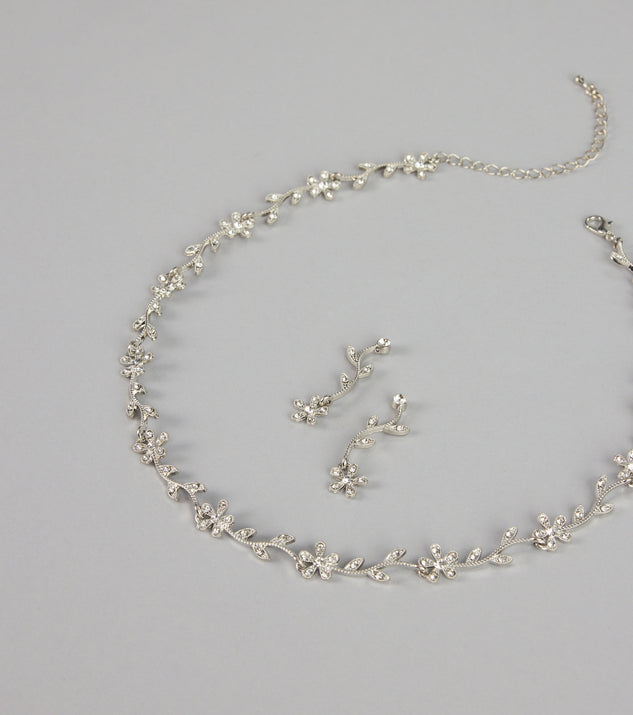 Windsor Daisy Glow Crystal Jewelry Set