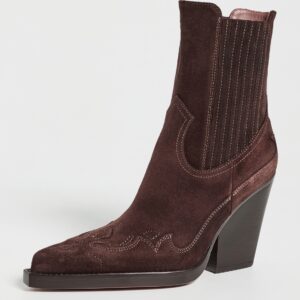 Paris Texas Dallas Embroidered Ankle Boots 100mm Dallas Embroidered Ankle Boots 100mm
